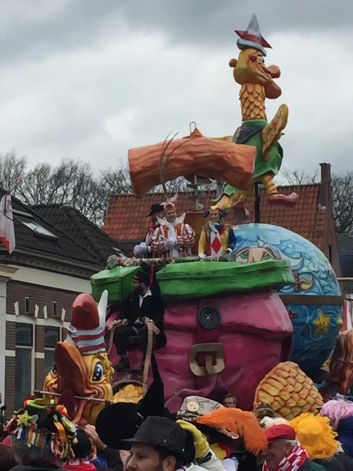 A float in the parade of Roosendaal