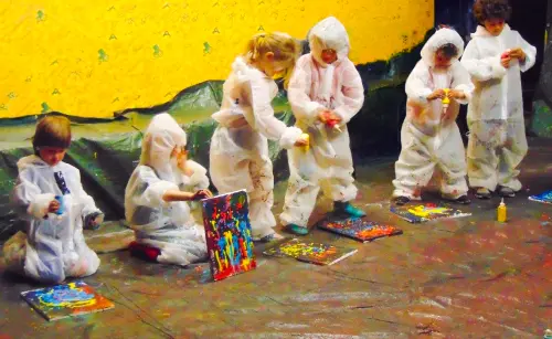Action paint