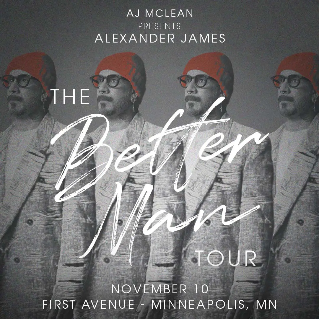 AJ McLean of Backstreet Boys presents Alexander James