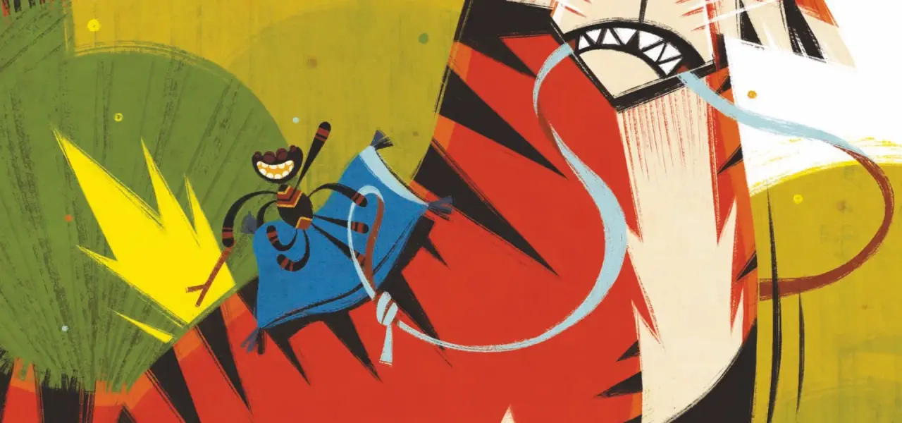 Anansi the Spider and the Greedy Tijger (3+)
