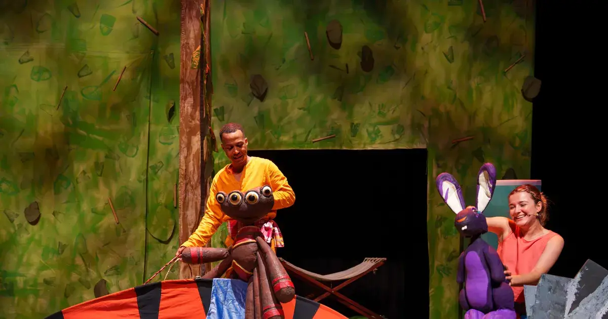 Anansi de Spin en de Gulzige Tijger — Het Prentenboekjesfestival
