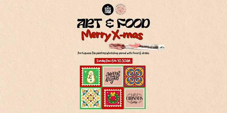 Art & Food Fest | Tile painting workshop: X-mas Edition