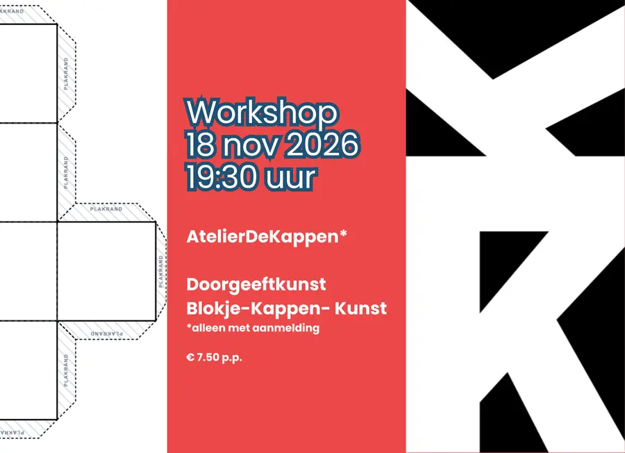 AtelierDeKappen: Workshop Blokje-Kappen-Kunst
