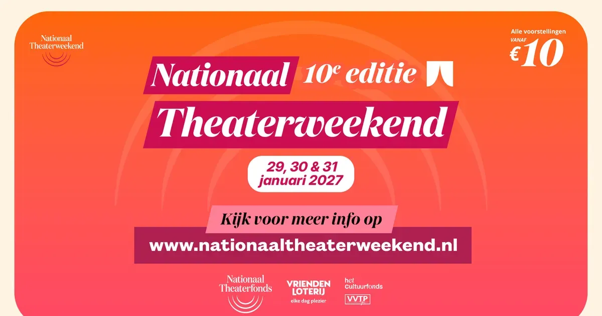 BLIND DATE MUZIEK — NATIONAAL THEATERWEEKEND 2027