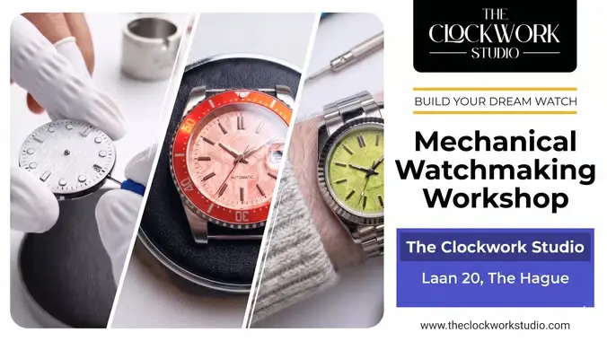 Build your own mechanical watch!