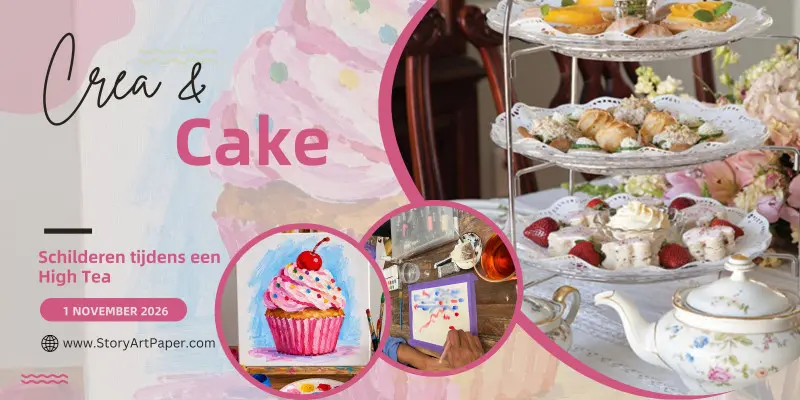 CREA & CAKE – A High Tea that is both tasty and creative!
