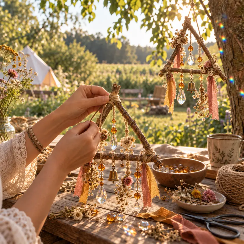 Creative Pentecost Workshop: make your own natural light hanger