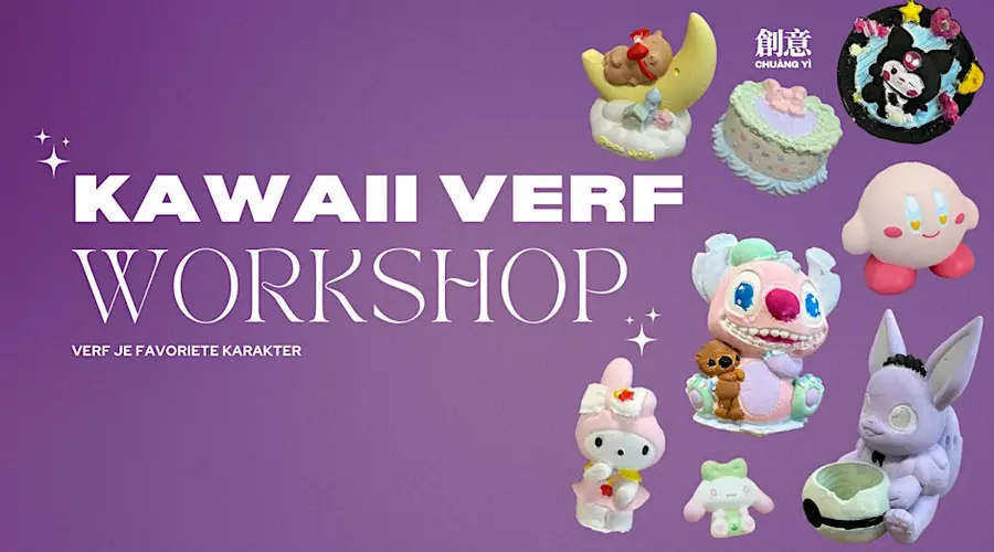 Creative workshop - Kawaii Paint Workshop - €17 p.p