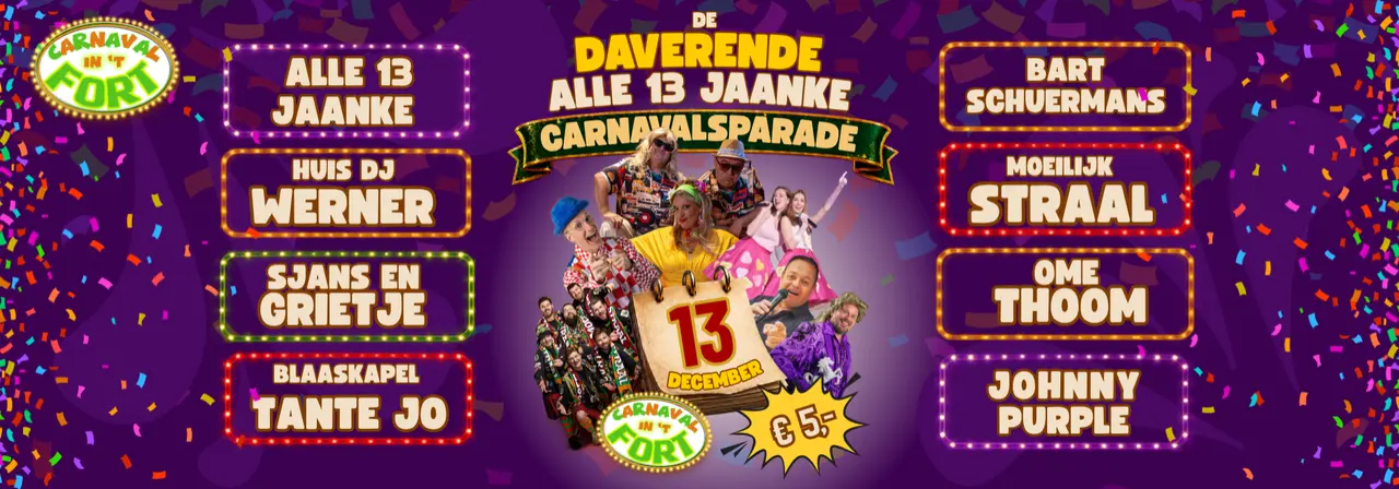 The thundering alle 13 jaanke carnival parade