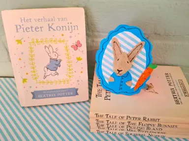 DIY Craft Table: Pieter Konijn portrait