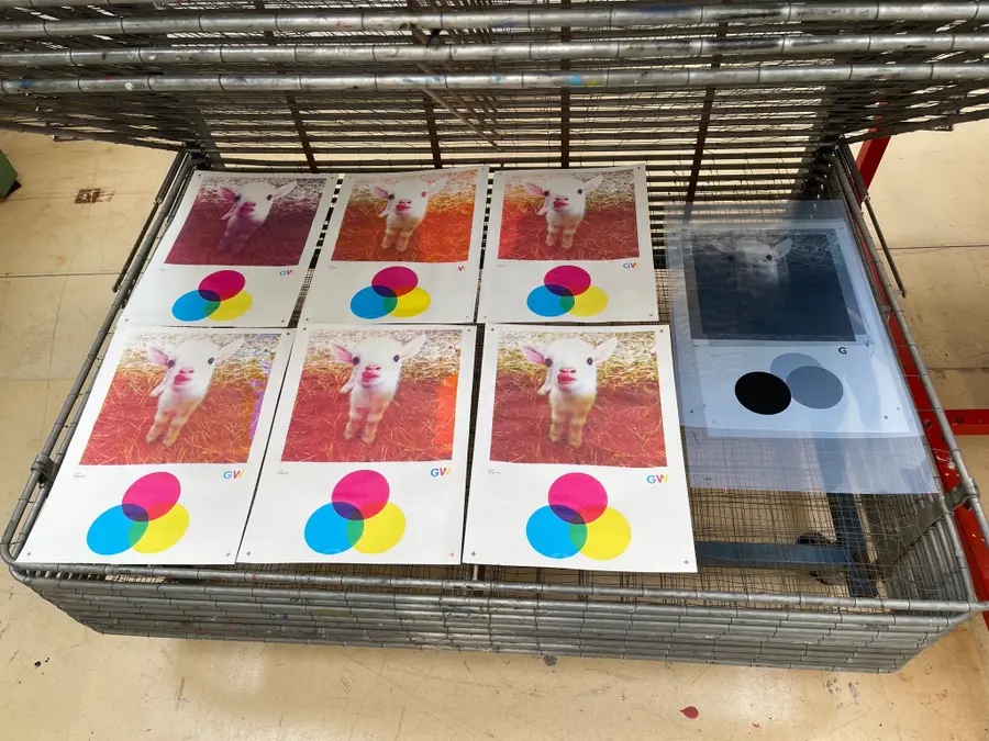 Eerste Indruk - Screenprinting on Paper