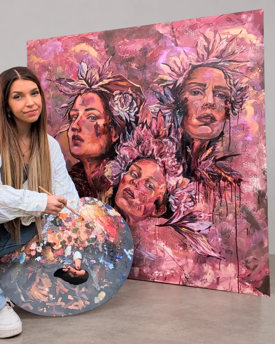 Exhibition of the work of Daniëlle van den Bos