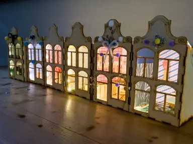 FabLab workshop: Bookshelf house