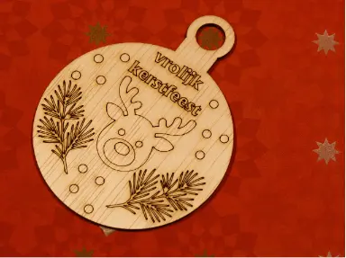 FabLab workshop: Christmas hanger