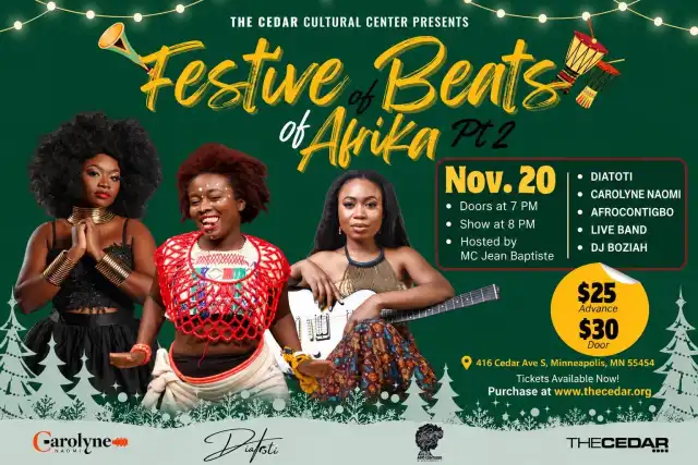 Festive Beats of Afrika – The Cedar Cultural Center