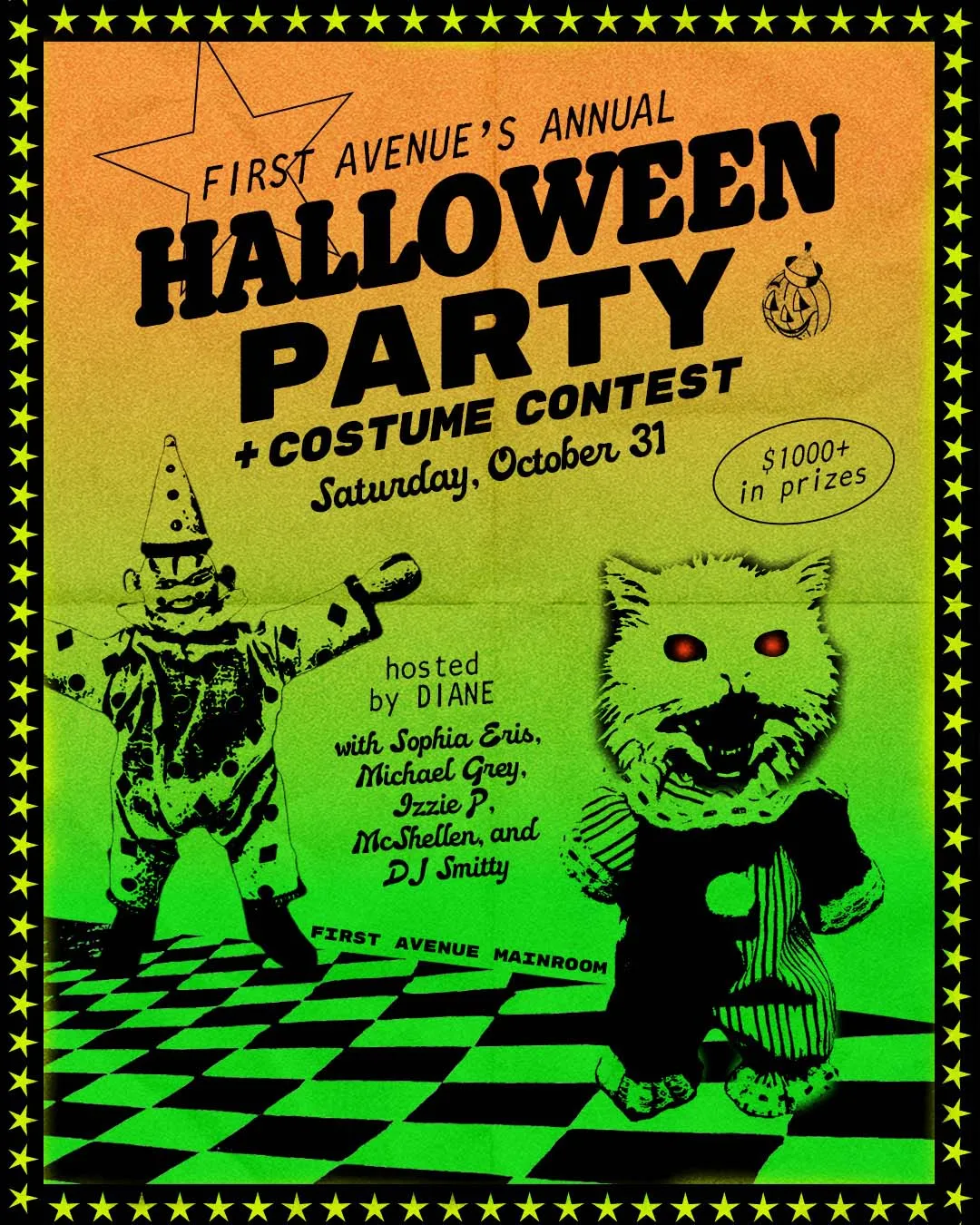 First Avenue’s Annual Halloween Party and Costume Contest