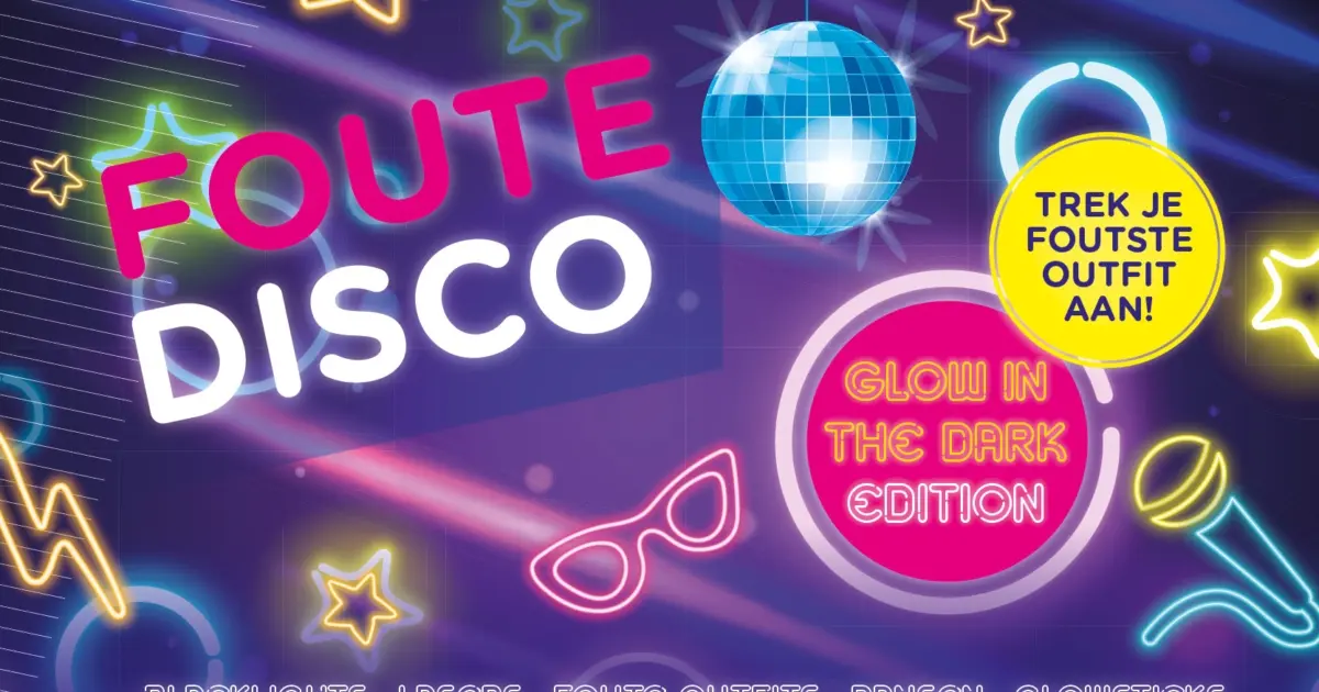 Foute disco – Glow in the Dark