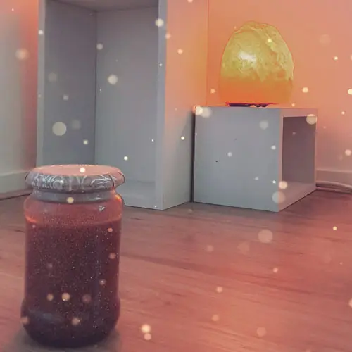 Glitter jar workshop for kids