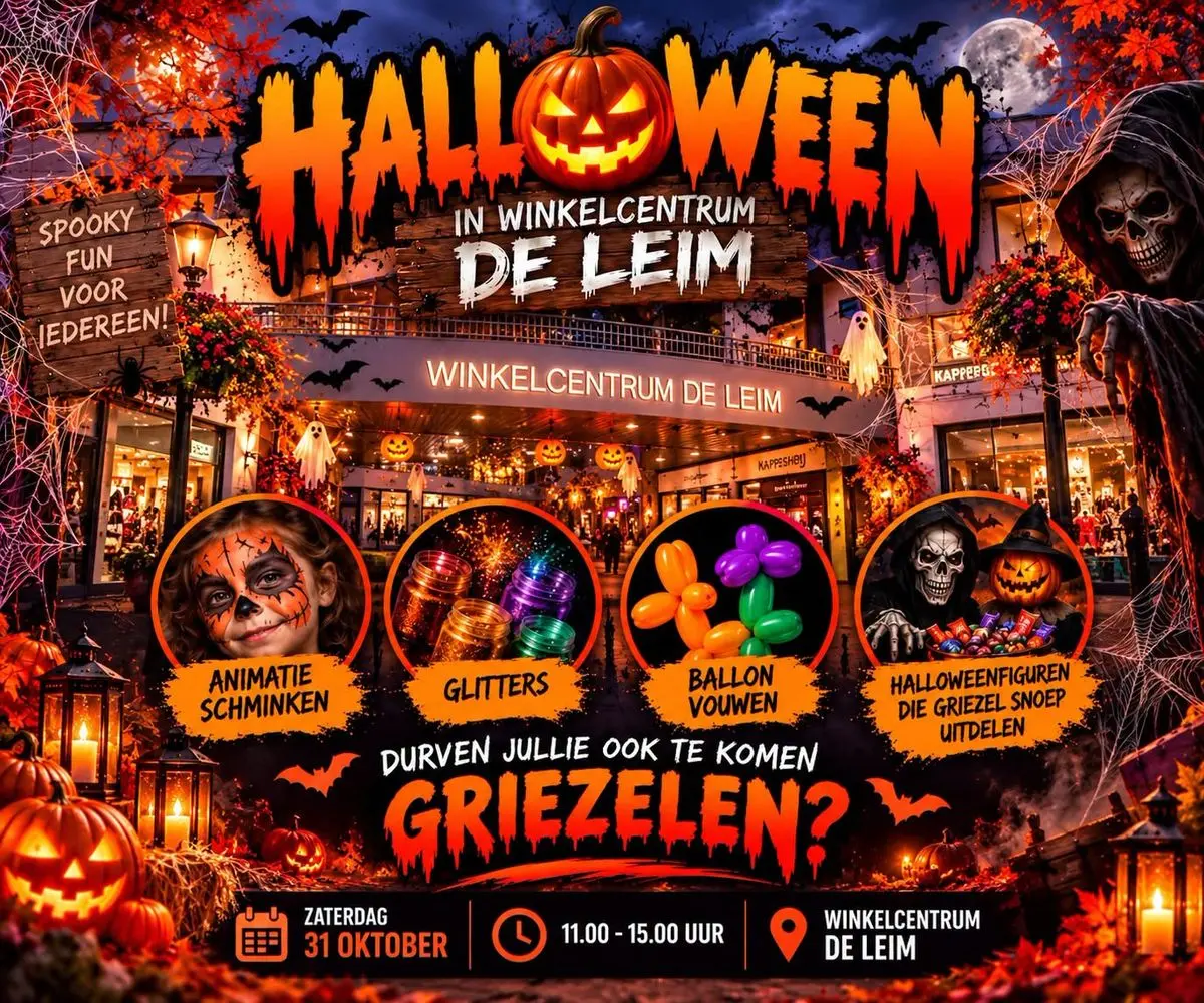 Halloween at Winkelcentrum de Leim👻🎃