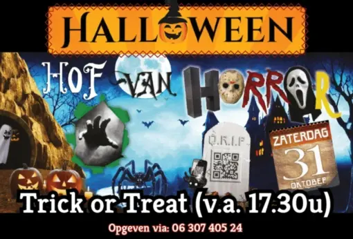 Halloween in Hof van Horrors