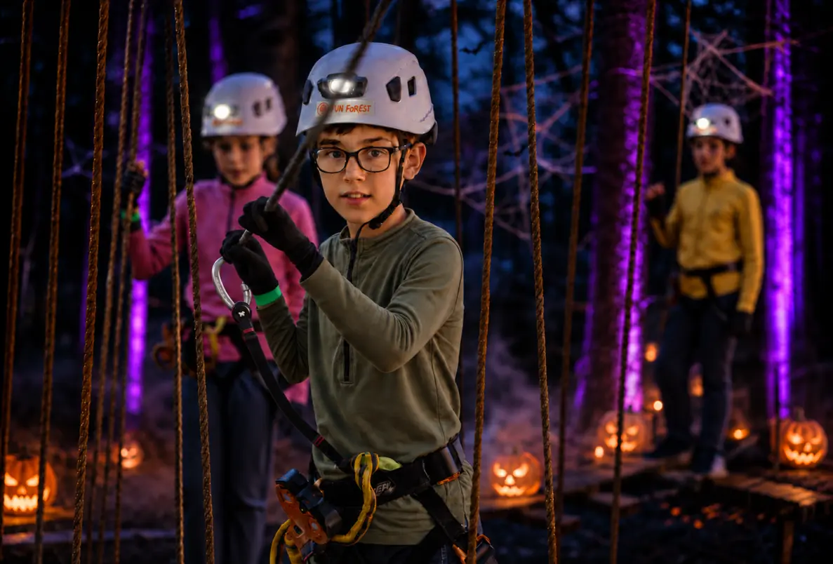 Halloween Climbing at Fun Forest Rotterdam