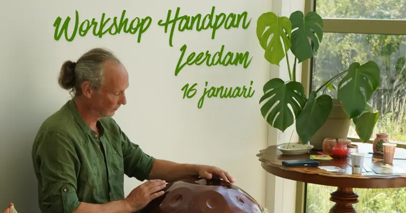 Handpan workshop for starters/beginners - January (Leerdam)