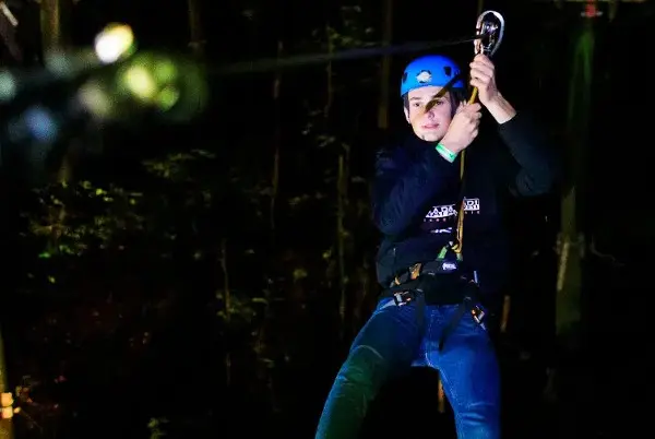 Autumn, Halloween and Night Climbing at Fun Forest