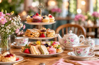 High tea