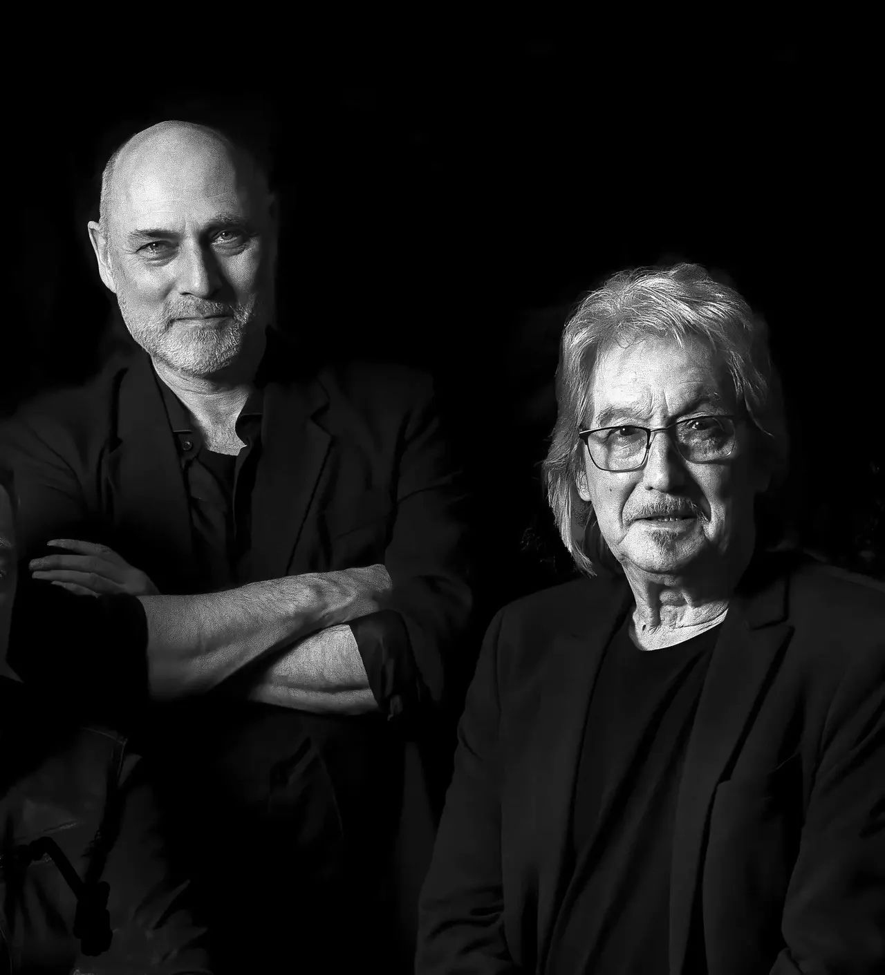 Joop Boxstart en John te Dorsthorst