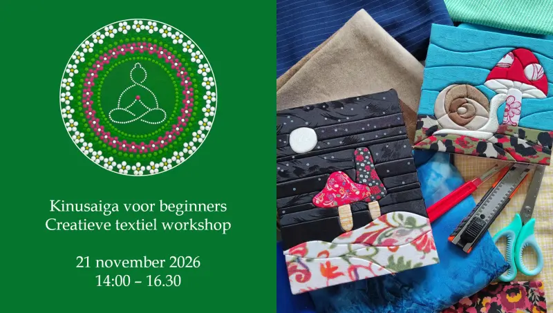 Kinusaiga for beginners - Creative textile workshop (Autumn edition)