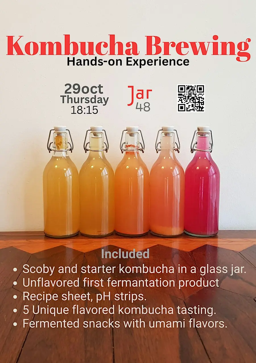 Kombucha Workshop in The Hague