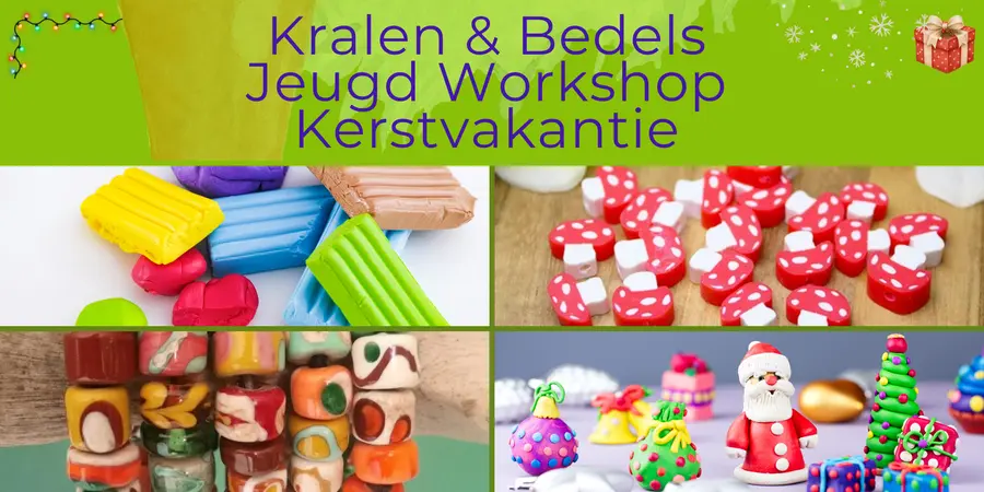 Making Beads & Charms from Fimo Clay – Christmas Holiday