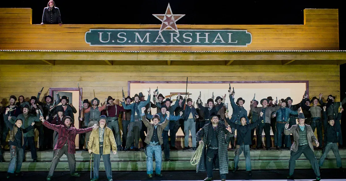 LA FANCIULLA DEL WEST - PUCCINI — METROPOLITAN OPERA HOUSE (LIVE RECORDING, ON THE FILM SCREEN)