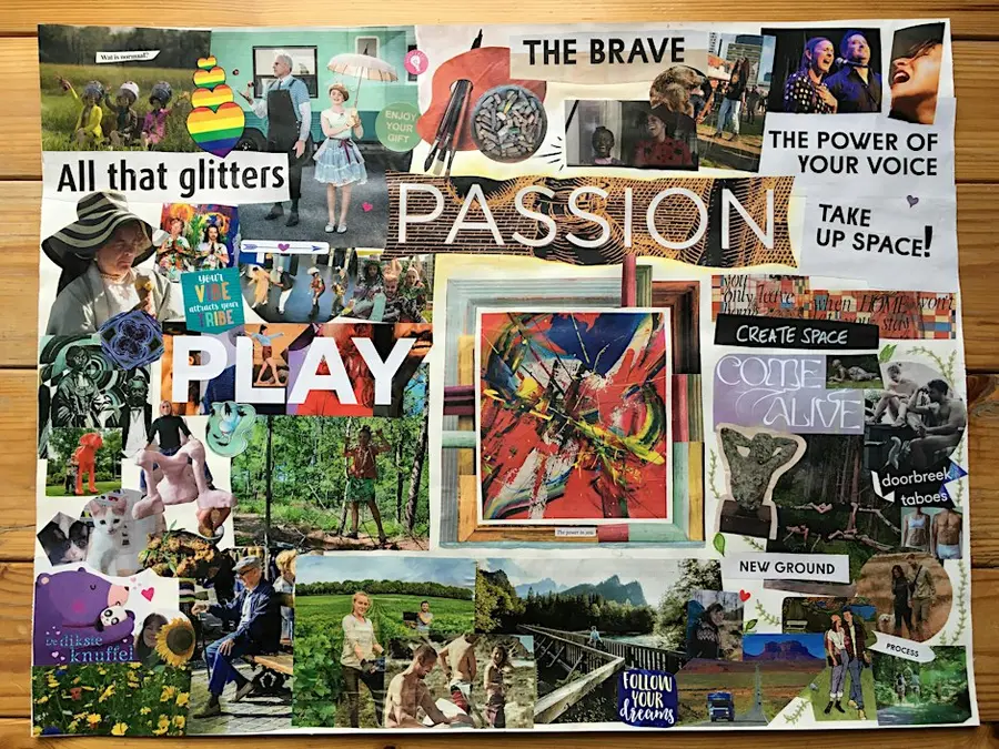 Let Yourself Play - Intuitive Collage Workshop