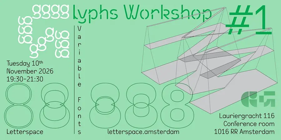 Letterspace Glyphs Workshop (1) Variable Font