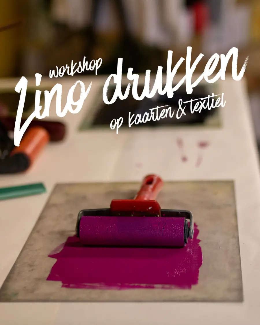 Lino printing workshop