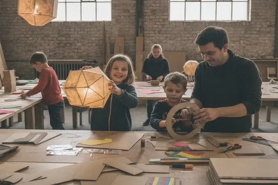 Make a lantern with Wonderkarton