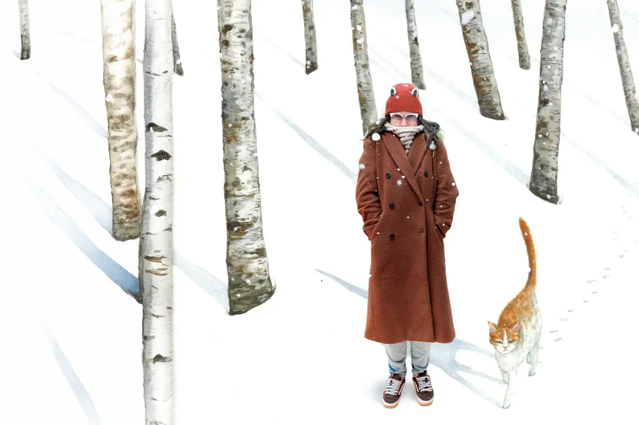 Make your own Christmas cards with green screen