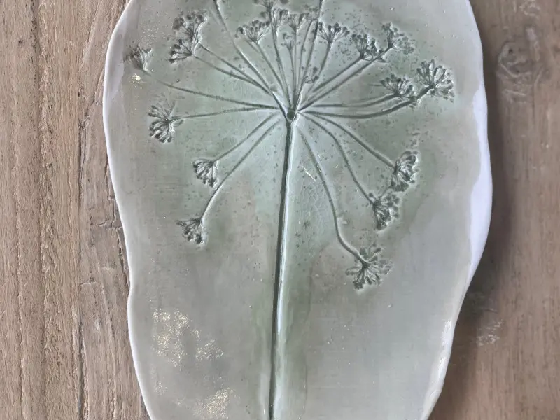 Make your own personal drinks board or serving dish in ceramics