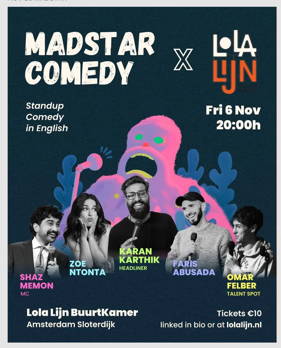 Mad Star Comedy x Lola Lijn