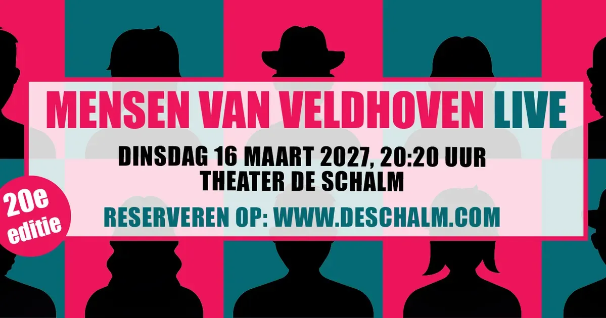 Mensen van Veldhoven Live 20th edition — Mensen van Veldhoven Live