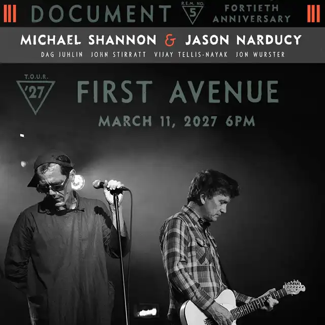 Michael Shannon & Jason Narducy and Friends play R.E.M.’s 'Document' – First Avenue