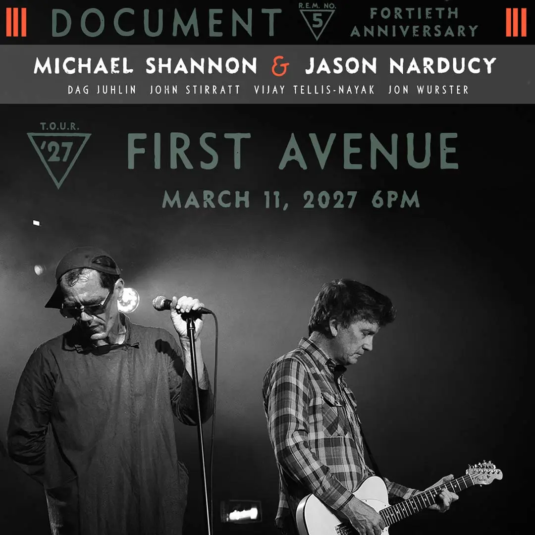 Michael Shannon & Jason Narducy and Friends play R.E.M.’s 'Document'
