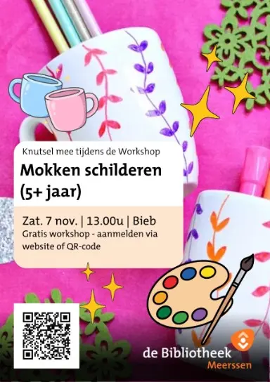 MUG PAINTING FOR CHILDREN 5+