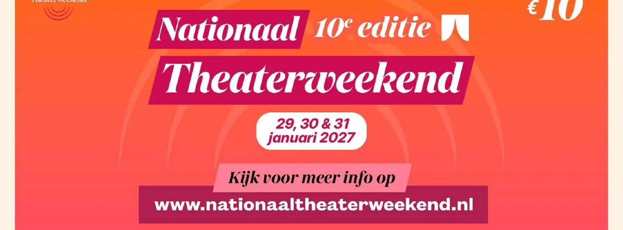 Nationaal Theaterweekend 2027: Theaterconcert