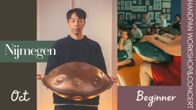 Nijmegen - HandPan Workshop & Concert - REO MATSUMOTO