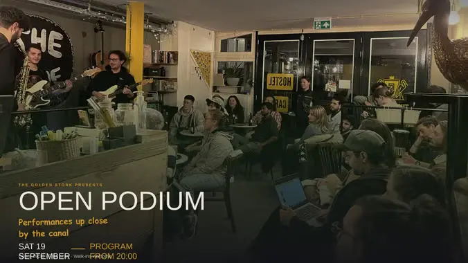 Open Podium Night at The Golden Stork