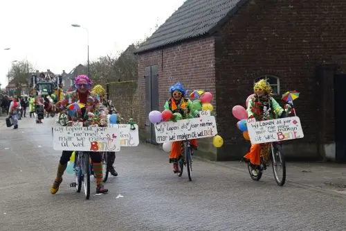 Optocht Cv het Paddenriek en Cv de Peelleuters - Optocht Wanroij