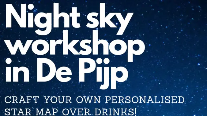 Gepersonaliseerde Nachthemelworkshop December Editie!