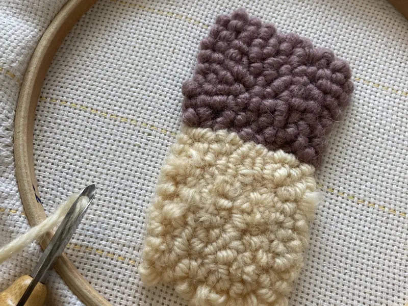 Punch needle workshop for beginners